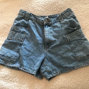 Topshop denim shorts
